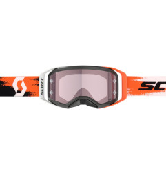 Masque SCOTT Prospect 2.0 AMP - noir/Neon Orange écran Rose Works
