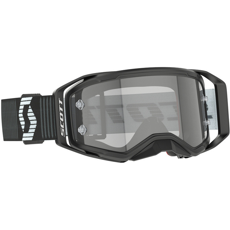 SCOTT Prospect 2.0 LS Goggle - Black/White Light Sensitive Grey Works Lens SCOTT Prospect 2.0 LS Goggle - Black/White Light Sensitive Grey Works Lens