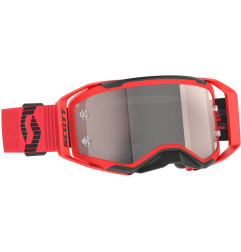 Masque SCOTT Prospect 2.0 - rouge/noir écran Silver Chrome Works