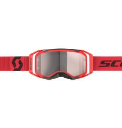 Gafas SCOTT Prospect 2.0 – Rojo/Negro – Lente Silver Chrome Works