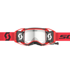 Gafas SCOTT Prospect 2.0 WFS – Rojo/Blanco – Lente Clear Works