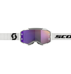 Gafas SCOTT Fury – Blanco/Negro – Lente Purple Chrome Works