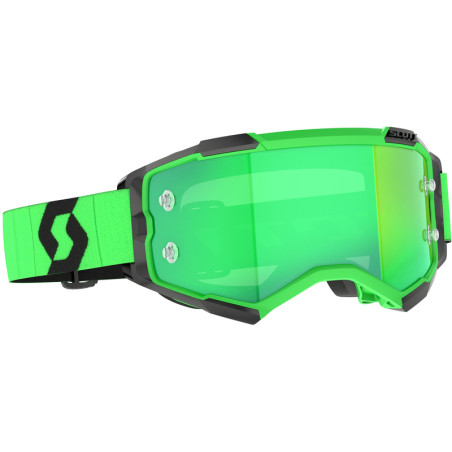 Masque SCOTT Fury - vers écran Green Chrome Works
