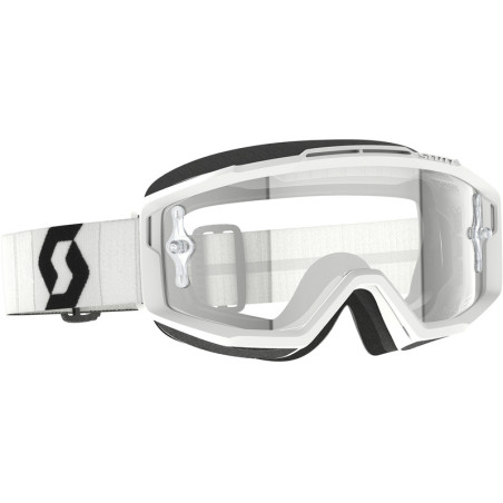 Gafas SCOTT Split OTG – Blanco/Negro – Lente Clear Works