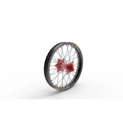 Roue Elite MX-EN avec rayons argentés KITE pour GAS GAS, HUSQVARNA, KTM EX 250 de 2023 à 2027