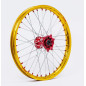 Roue Elite MX-EN avec rayons argentés KITE pour HONDA CR 125, CR 250, CRF 250, CRF 450 de 2000 à 2024