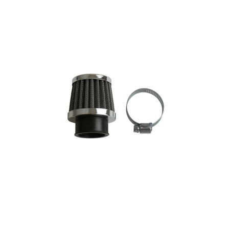 Filtro de aire ATHENA doble capa ignífugo cónico Ø35 mm para BETA RR 50, RIEJU MRT 50 y APRILIA MX 50, RX 50 de 1995 a 2024