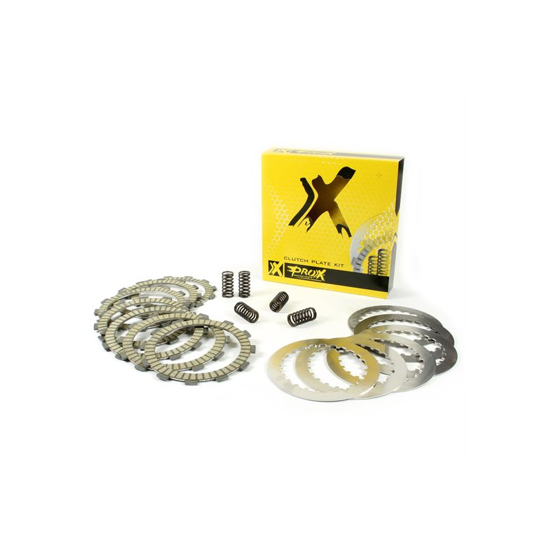 PROX Complete Clutch Plate Kit for KTM EXC 125, SX 125 and HUSQVARNA TC 125, TE 125 1998-2016 PROX Complete Clutch Plate Kit for KTM EXC 125, SX 125 and HUSQVARNA TC 125, TE 125 1998-2016
