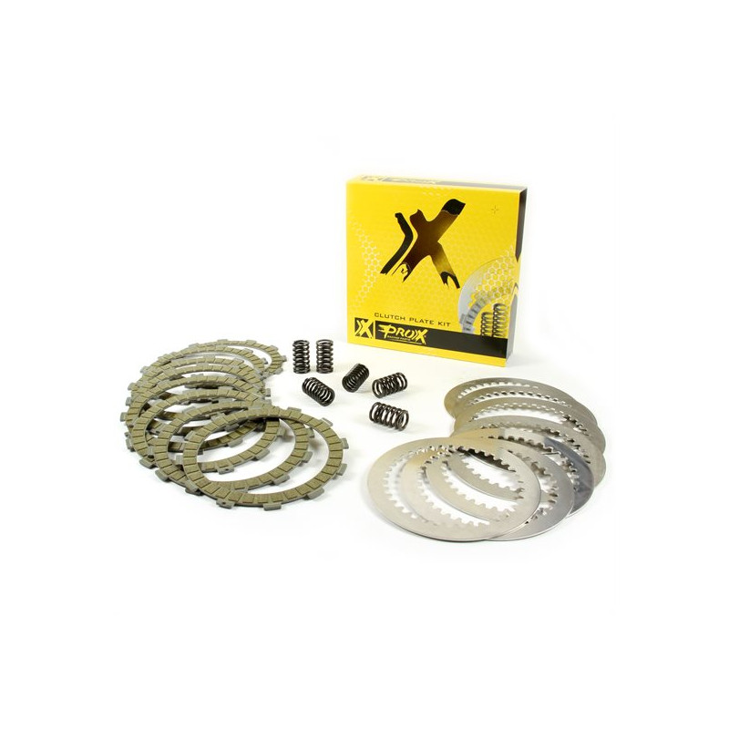 Kit complet de disques d'embrayage PROX pour KAWASAKI KX 500 de 1987 à 2004