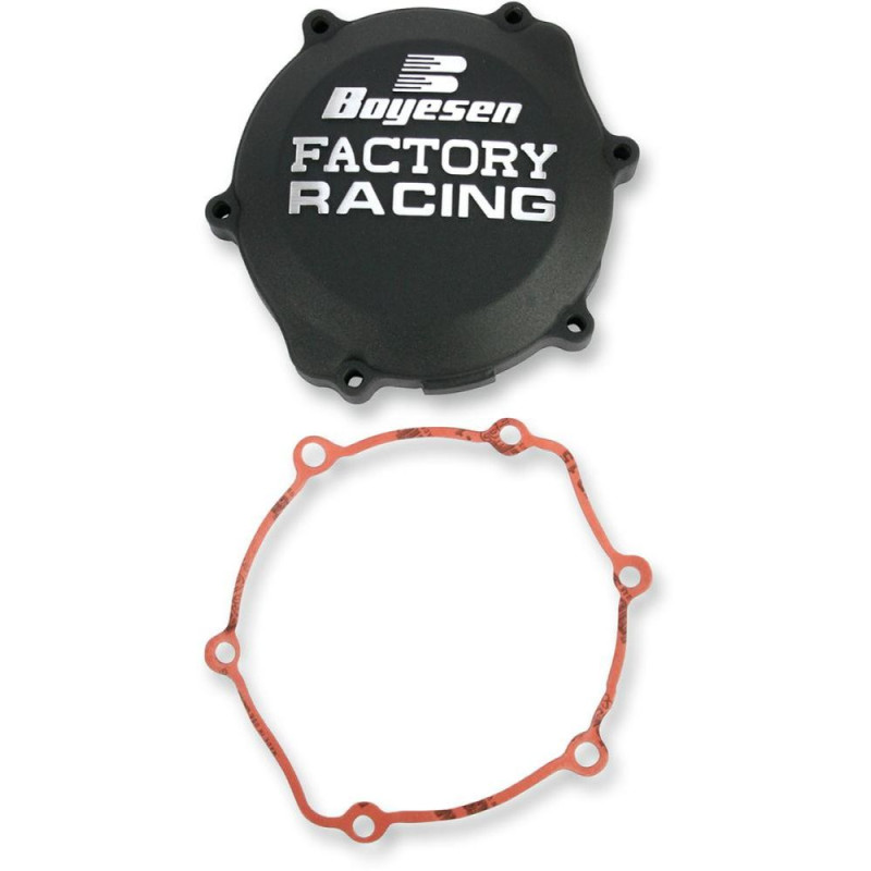 Couvercle de carter d'embrayage BOYESEN pour SUZUKI RM 100, RM 125 de 1998 à 2008