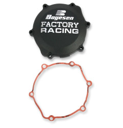 Couvercle de carter d'embrayage BOYESEN pour KAWASAKI KXF 250 et SUZUKI RMZ 250 de 2004 à 2008