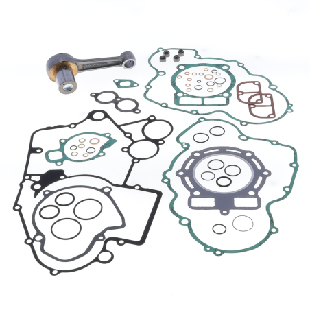 ATHENA Connecting Rod Kit + engine gasket kit for KTM EXC 400, EXC 450, SX 400 and BETA RR 450 2000-2009