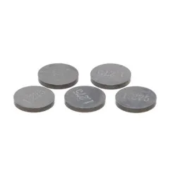 Pastillas de reglaje de válvulas (lote de 5) PROX Ø7,48 mm para HUSQVARNA, HONDA, YAMAHA, SUZUKI, SHERCO, KAWASAKI y GAS GAS