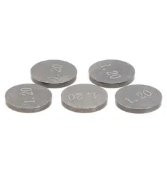 PROX Ventileinstellplättchen (5 Stück) Ø9,48 mm für YAMAHA, SUZUKI, KAWASAKI, HONDA, FANTIC, HUSQVARNA und GAS GAS 1998-2027