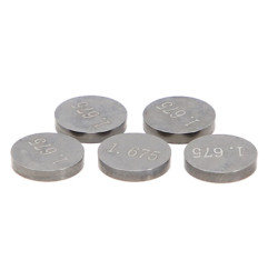Pastilles de réglage de soupape (lot de 5) PROX Ø9,48 mm pour YAMAHA, SUZUKI, KAWASAKI, HONDA, FANTIC, HUSQVARNA et GAS GAS