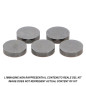 Pastillas de reglaje de válvulas (lote de 5) PROX Ø9,48 mm para YAMAHA, SUZUKI, KAWASAKI, HONDA, FANTIC, HUSQVARNA y GAS GAS