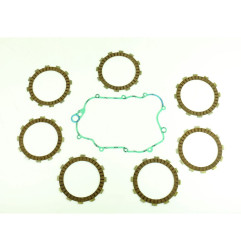 ATHENA Clutch Friction Plate Kit + cover gasket for HUSQVARNA WRE 125 1995-2012