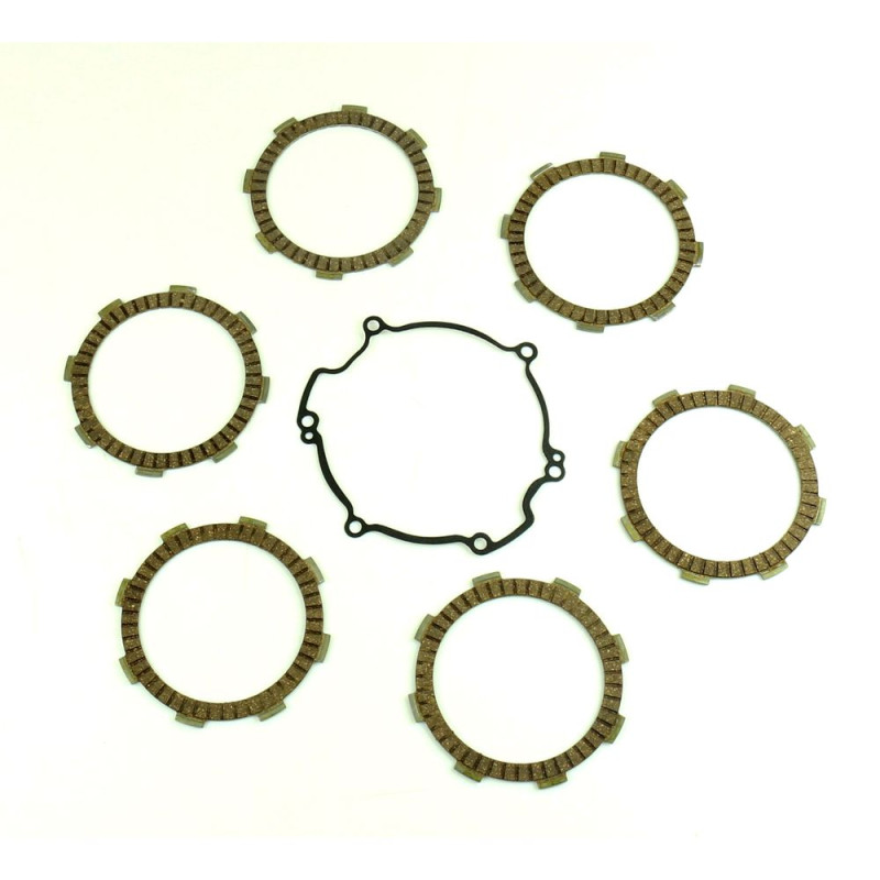 ATHENA Clutch Friction Plate Kit + cover gasket for KAWASAKI KX 80, KX 85, KX 100 and SUZUKI RM 100 1998-2022
