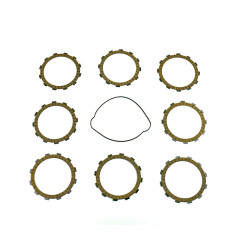 Kit disques garnis d'embrayage ATHENA + joint de carter pour HUSQVARNA, KTM et GAS GAS de 2017 à 2023
