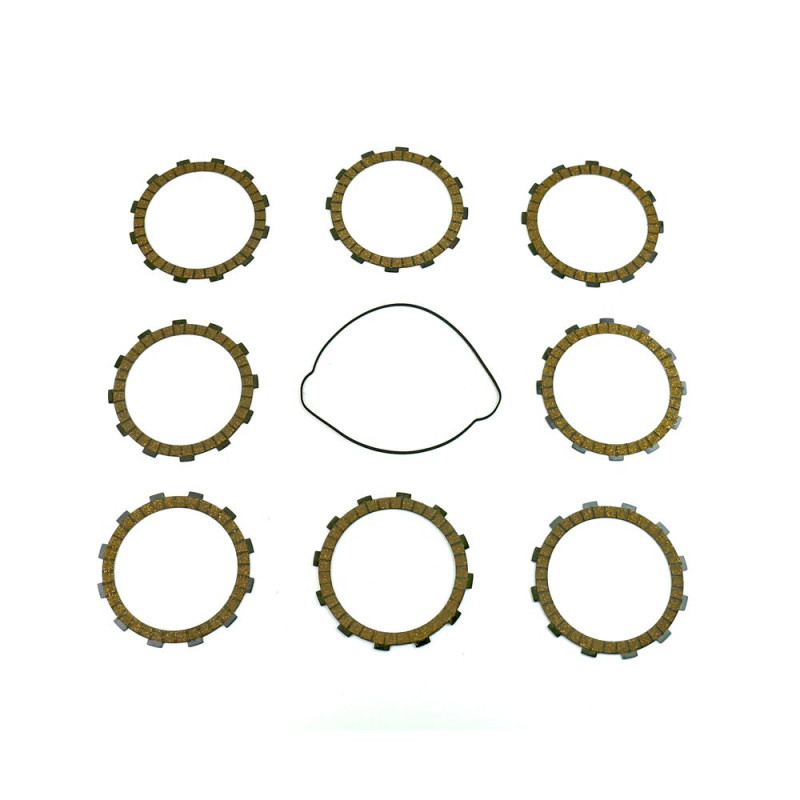 ATHENA Clutch Friction Plate Kit + cover gasket for HUSQVARNA FE 250, 350, KTM EXCF 250, 350 and GAS GAS ECF 250, 350 2017-2023