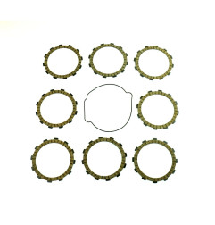 Kit de discos de fricción de embrague ATHENA + junta de tapa para KTM EXC 450, XCW 450 2011