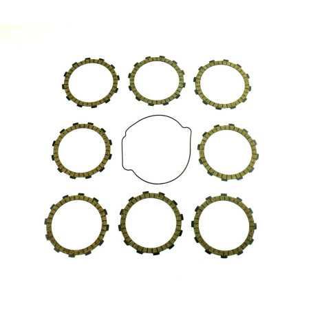 Kit disques garnis d'embrayage ATHENA + joint de carter pour KTM EXC 450, XCW 450 2011