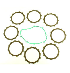 Kit de discos de fricción de embrague ATHENA + junta de tapa para KTM SXC 540 de 1998 a 2000