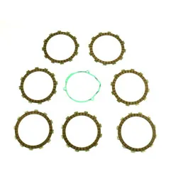 Kit de discos de fricción de embrague ATHENA + junta de tapa para HUSQVARNA CR 250, CR 360, WR 250, WR 360 de 1995 a 1998