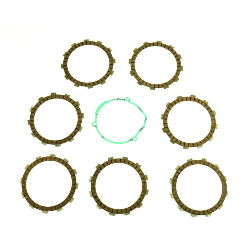 Kit de discos de fricción de embrague ATHENA + junta de tapa para HUSQVARNA CR 250, CR 360, WR 250, WR 360 de 1995 a 1998