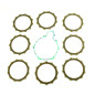 Kit disques garnis d'embrayage ATHENA + joint de carter pour YAMAHA WR 250, YZ 250 de 1988 à 1998