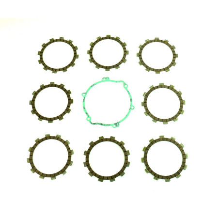 Kit disques garnis d'embrayage ATHENA + joint de carter pour YAMAHA YZ 125 de 1993 à 2003
