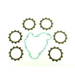 ATHENA Clutch Friction Plate Kit + cover gasket for KTM SX 60, SX 65 1998-2008