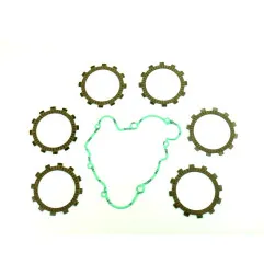 Kit disques garnis d'embrayage ATHENA + joint de carter pour KTM SX 60, SX 65 de 1998 à 2008