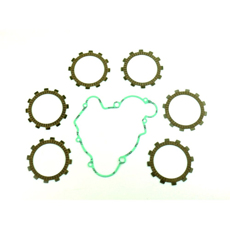 Kit disques garnis d'embrayage ATHENA + joint de carter pour KTM SX 60, SX 65 de 1998 à 2008