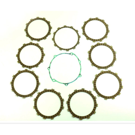 Kit disques garnis d'embrayage ATHENA + joint de carter pour YAMAHA WRF 426, YZF 450 de 2001 à 2002