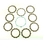 Kit de discos de fricción de embrague ATHENA + junta de tapa para YAMAHA WRF 426, YZF 450 de 2001 a 2002