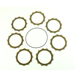 Kit de discos de fricción de embrague ATHENA + junta de tapa para HUSQVARNA TC 250, TE 250 de 2004 a 2009