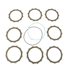 ATHENA Clutch Friction Plate Kit + cover gasket for HUSQVARNA CR 250, WR 250, WR 360 1999-2013