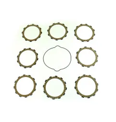 ATHENA Clutch Friction Plate Kit + cover gasket for KTM EXC, SX, XC, XCW 250, 300 and HUSQVARNA TE 250, 300 2013-2016