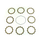 ATHENA Clutch Friction Plate Kit + cover gasket for KTM EXC, SX, XC, XCW 250, 300 and HUSQVARNA TE 250, 300 2013-2016