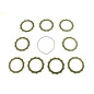 ATHENA Kupplungsreibscheiben-Satz + Deckeldichtung für KTM SXF 450, SXF 505, XCF 505 2007-2011 ATHENA Kupplungsreibscheiben-Satz + Deckeldichtung für KTM SXF 450, SXF 505, XCF 505 2007-2011