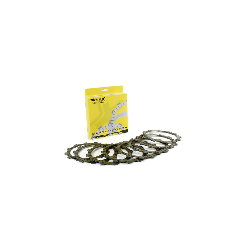 Kit disques garnis d'embrayage PROX pour KAWASAKI KX 250 de 1992 à 2008 Kit disques garnis d'embrayage PROX pour KAWASAKI KX 250 de 1992 à 2008