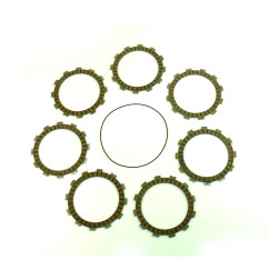 ATHENA Clutch Friction Plate Kit + cover gasket for HONDA CR 125 1986-1999