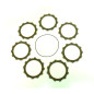 ATHENA Clutch Friction Plate Kit + cover gasket for HONDA CR 125 1986-1999