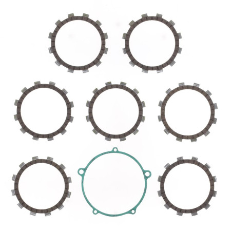 Kit disques garnis d'embrayage ATHENA + joint de carter pour YAMAHA YZ 125 de 1991 à 1992