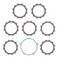 ATHENA Clutch Friction Plate Kit + cover gasket for YAMAHA YZ 125 1991-1992