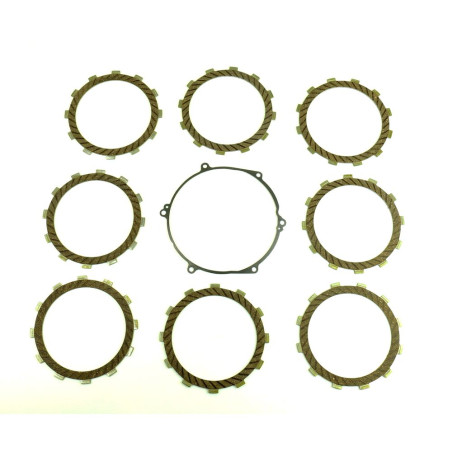 ATHENA Clutch Friction Plate Kit + cover gasket for KAWASAKI KX 250 1994-2004