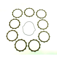 Kit disques garnis d'embrayage ATHENA + joint de carter pour KTM EXC 530, XCW 530 2011
