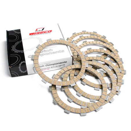 WISECO Clutch Friction Plate Kit for HUSQVARNA FC 250, FC 350, FX 350 and KTM SXF 250, SXF 350 2016-2022