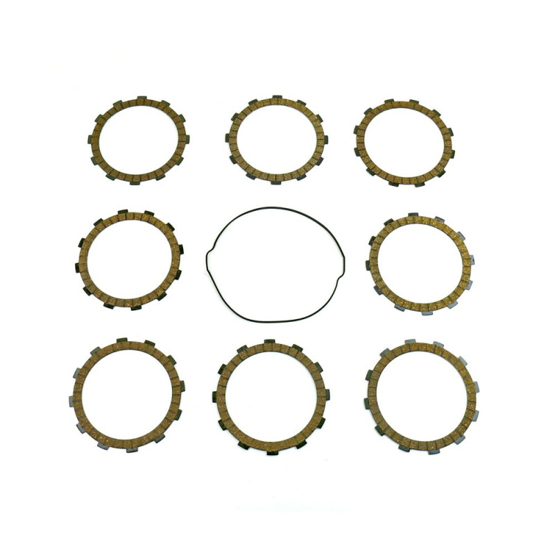 ATHENA Clutch Friction Plate Kit + cover gasket for KTM EXCF, SXF, XCF, XCFW 250, 350 and HUSQVARNA FC, FE 250, 350 2011-2016